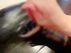 Step mommy Production Process Penis Exposure Handjob