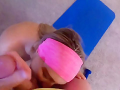 Step sister Gets Caught Working Out By Her Pervert Stepbrother
