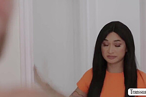 Stepbro Bangs Ts Stepsis In Laundry Room
