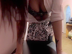 Stepbrother Fucked His Step-sister In Stockings  Pov