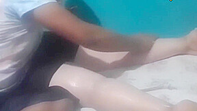 Stepbrother Gives Me A Delicious Body Massage To Warm Me Up And Fuck Me