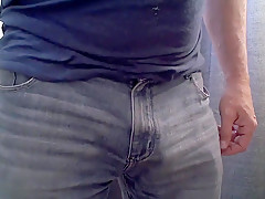 Str8 mandy playing with his cock