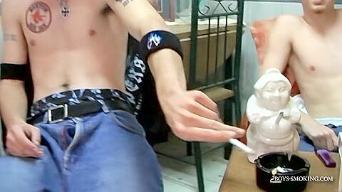 Straight Boys Smoking Contest! - Straight Boys Smoking Contest!