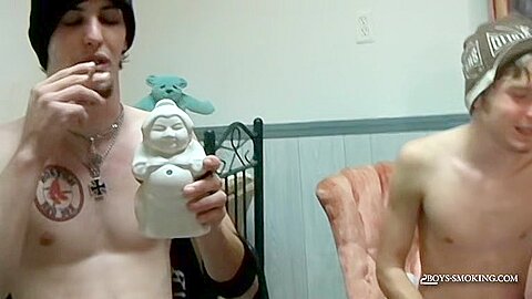 Straight Boys Smoking Contest! - Straight Boys Smoking Contest!