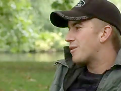 Straight boys mouth is full of cum