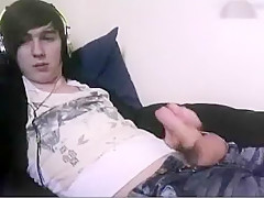 Straw Masturbation Young Emo