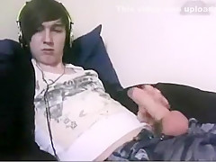 Straw Masturbation Young Emo