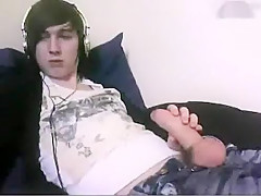 Straw Masturbation Young Emo