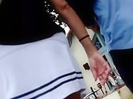 Street shorts thong , upskirt wedge pick