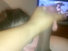 Stuffed Her Mouth And Gave Her Cum