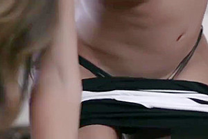 Stunning TS Venus Lux gets her tight ass screwed by hunk guys cock