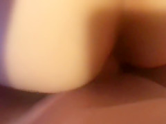 Submissive wife POV handcuffed and fucked hard from behind