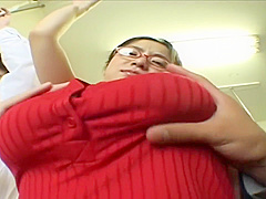 Subway Sandwiched Tits