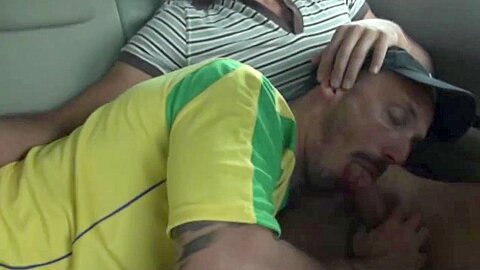 Suck party in the car and fucked in forest - CrunchBoy