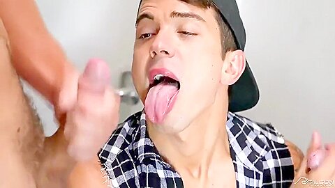Sucking Juicy Cocks At The Glory Hole