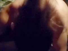Sucking my husband off after date night in a parking lot, and someone saw