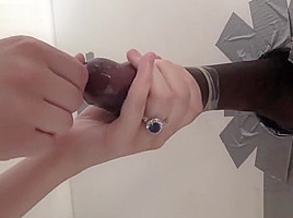 Summer Carter Pleases Black Cock - Glory Hole