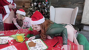 Summer Hart and Charlotte Sins get down to some boning