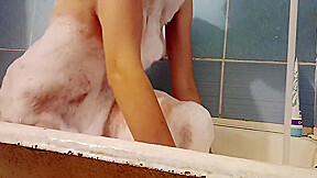 Super Bubbles  Bathing With Lots Of Foam
