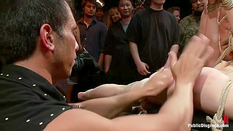 Super Flexible Sensi Pearl Gets Tied Up And Fucked