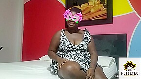 Sweet Brunette: Ebony Culona Is Drilled To The Bottom By Her Lover