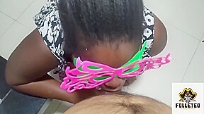 Sweet Brunette: Ebony Culona Is Drilled To The Bottom By Her Lover