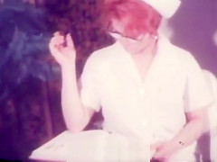 Sweet Filthy Nurse Poked with a Carrot (1960s Vintage)
