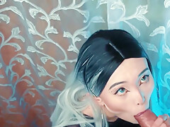 Sweet Sakura Take Full Mouth Of Sperm