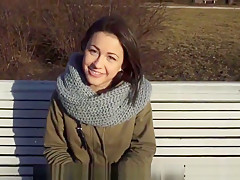 Sweet amateur facialized in leaked sextape