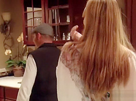 Swinger wife definetly wants to hook up with other chicks at swinger party