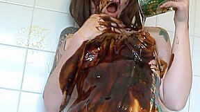 Syrup and chocholate wam