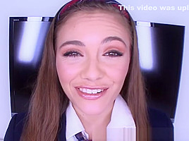 TINY teens 18+ - POV SUCK and FUCK