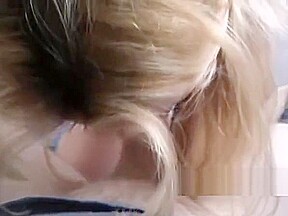 Talking dirty while giving you a pov blowjob