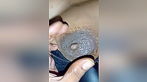 Tamil Step-mom Gets Her Milky Breast Slapped
