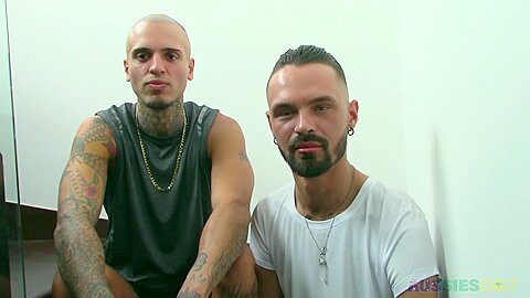 Tatted Dicklickers Dean and Leo