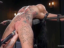 Tattooed Pain Slut Begs To Suffer In Diabolical Devices