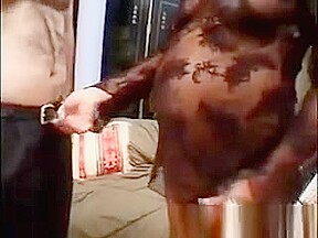 Tattooed Pregnant Ebony Sucks Boner And Gets Slammed By It