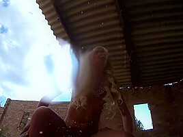 Tattooed Rocker Makes Blonde Milf Scream Loudly - CumDateMe