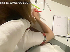 Teacher Tutor Fucked During Lesson And Cum In Her Mouth