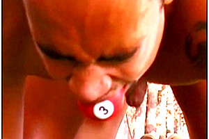 Tgirl Adores An Interracial Stuffing