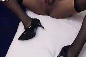 Thai Ladyboy Ravi shows off her stunning body