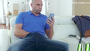 The blue eyed cuties sucking their Step dads man meats as they gets swapped and spanked