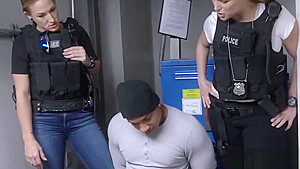 The female patrol is looking for BBC to suck hard