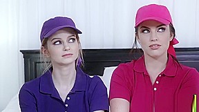 The girls get their young pussies fucked in every position
