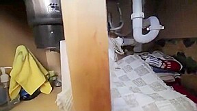 The repairman cums