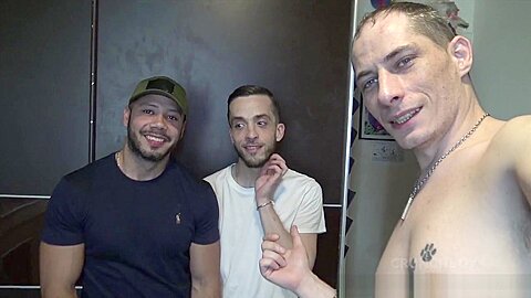The sexy French boy Calvin fucked the raw XXL cock of Fernando - BarebackBarcelona