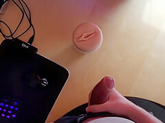Thick Cock Fucking Too Tight Fleshlight Toy