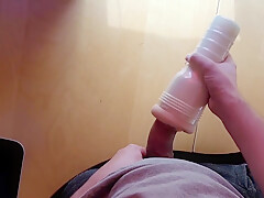 Thick Cock Fucking Too Tight Fleshlight Toy