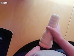 Thick Cock Fucking Too Tight Fleshlight Toy