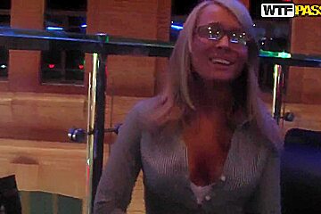 This smiling blond cutie Celia should be a professional dick sucker